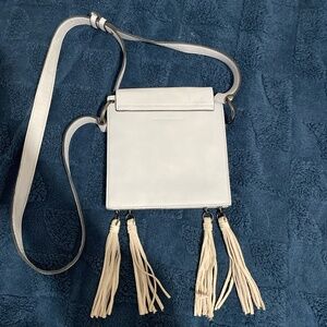 Baby blue purse